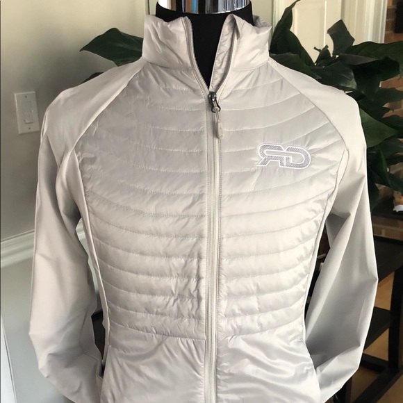 Pearl White Full Zip Jacket - Picture 2 of 5